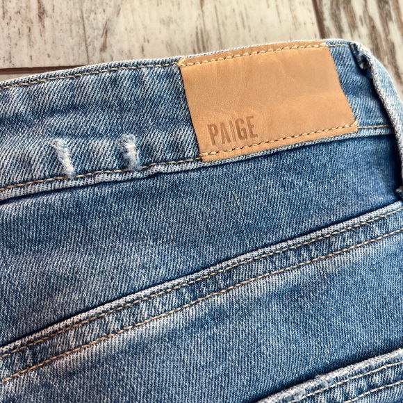 Paige Sarah Slim High Rise Straight Leg Jeans - Size 27 - Picture 7 of 16